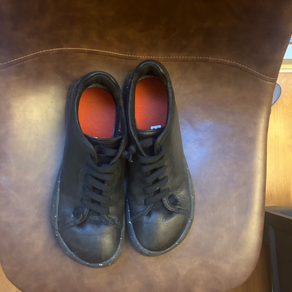 Camper black leather shoes main image 6